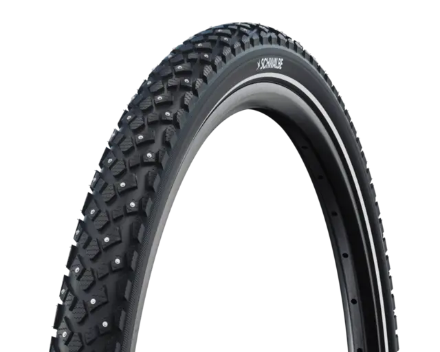 Schwalbe Marathon Plus Spike 26 Piggdekk 55-559, 188 pigger, Twinskin 