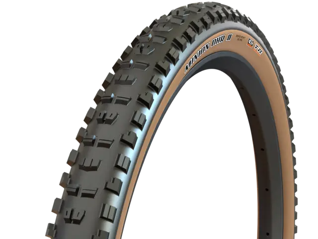 Maxxis Minion DHRII TR EXO Dekk 2.40, E25, 60TPI, 2C, Tanwall 