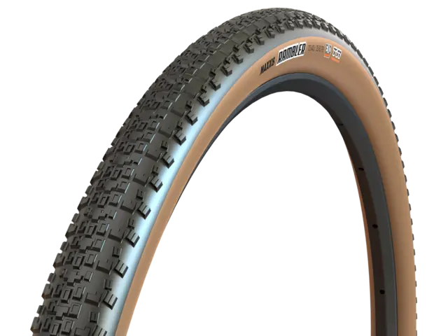 Maxxis Rambler 28 Gravel TR EXO Dekk 50-622, E25, 679g, 60TPI, 2C, Tanwall 