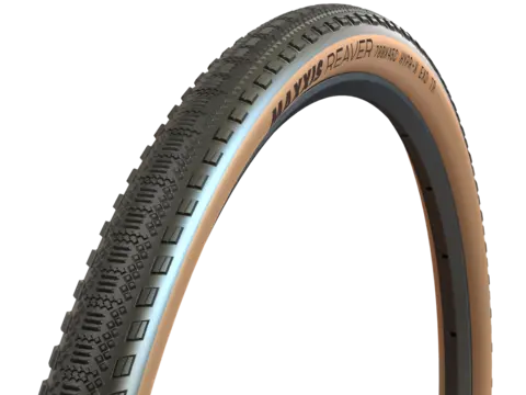 Maxxis Reaver 28"Gravel HYPR-X TR Dekk 40/50-622, EXO, E25, 120TPI, Tanwall