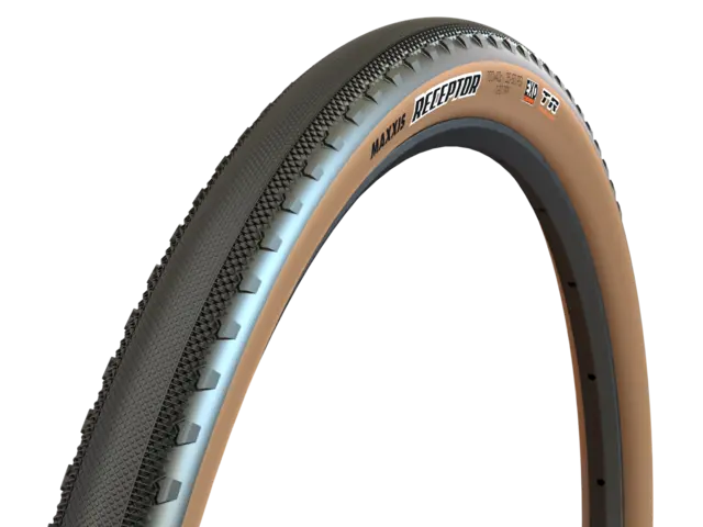 Maxxis Receptor 27.5 Gravel TR EXO Dekk 47-584, E25, 484g, 120TPI, 2C, Tanwall 