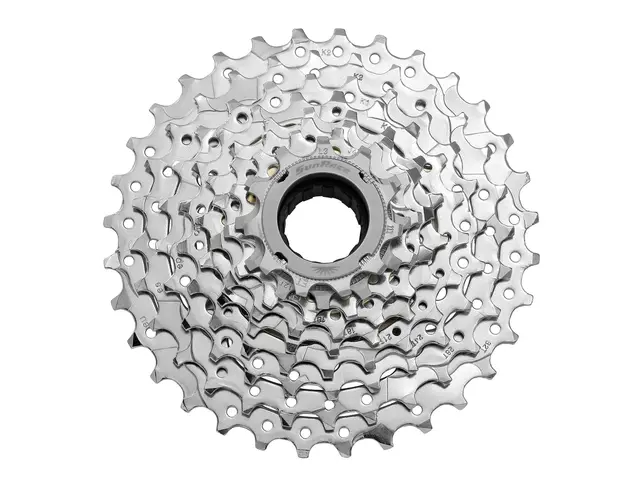 SunRace EX9 9-Delt Frikrans / Skrukrans 11-32T, El-Sykkel, Sølv, 595g 