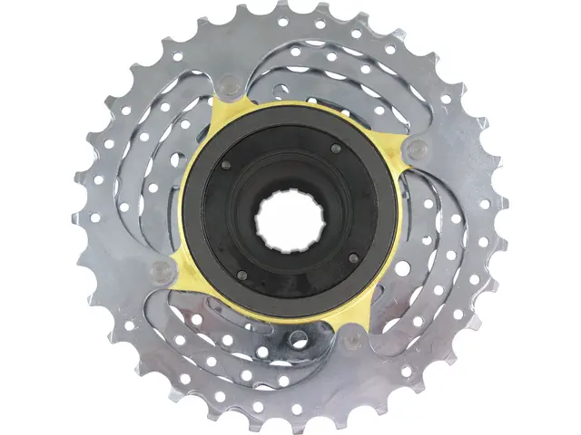 SunRace EX9 9-Delt Frikrans / Skrukrans 11-32T, El-Sykkel, Sølv, 595g 
