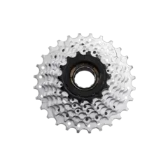 SunRace M2A 6-Delt Frikrans / Skrukrans 14-28T, Grå, Stål, 458g