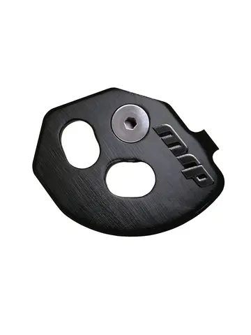MRP Cage Guard Shimano XT Delrin, sort, rustfri skrue, 8gr