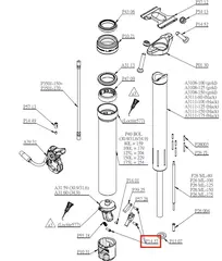 KS Lever/Actuator Pivot Pin Stål