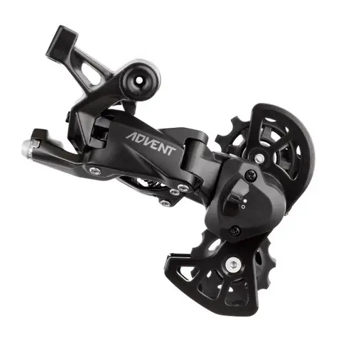 Microshift Advent SUPER SHORT Bakgir 9-delt, 384gr, m/Clutch, Advent komp.