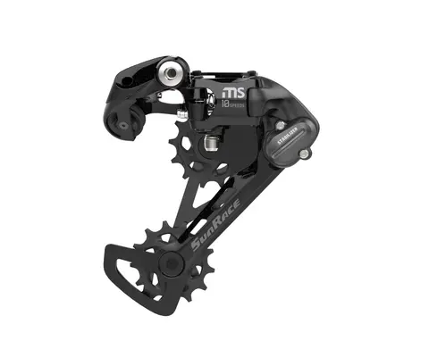 SunRace MS100 Bakgir 10-Delt, 364gr, m/Clutch, Shim. komp.