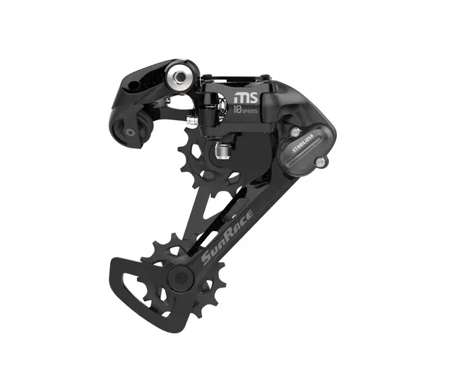 SunRace MS100 Bakgir 10-Delt, 364gr, m/Clutch, Shim. komp. 