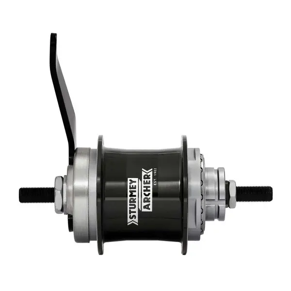 Sturmey Archer S2C Sort Baknav 2-Speed, Coaster Brake, 36H-135OLD,Black 