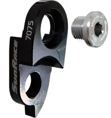 SunRace SP570 Girøre Forlenger Sort, 707 aluminium, 13gr