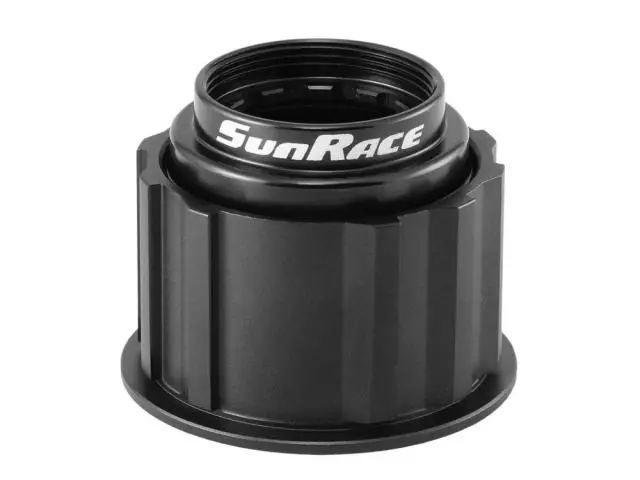SunRace SRAM XD Boss Adapter Sort, alu, for MZ91X/MX9X/MZX1X 