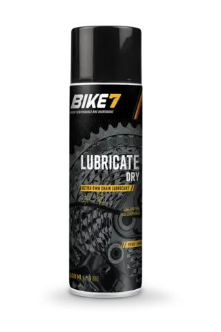 Bike7 Lubricant Dry Olje 500ml Tørre forhold, PTFE basert, aerosol