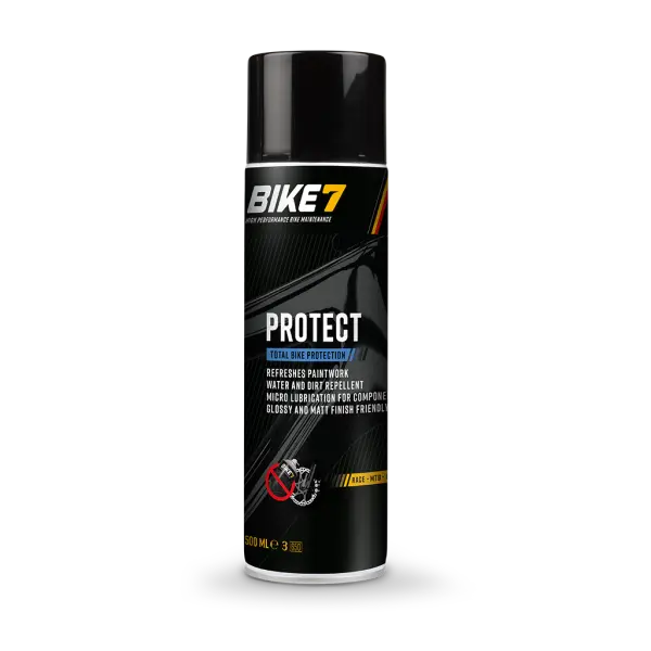 Bike7 Protect Polish 500ml Til hele sykkelen, aerosol 
