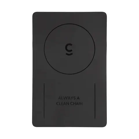 Cyclowax Protection Mat Gummimatte Sort, 24.5 x 37.5cm