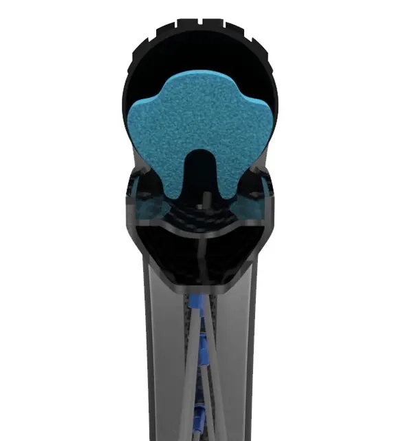 Tubolight EVO GRAVEL Dekkinnlegg 28" Par Blå, PE, 19-25mm felg,37-45mm dekk, 33gr 