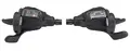 Microshift Mezzo 3x8 Girsjalter Sett 3x8-delt, m/display, Shimano komptibelt