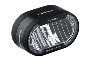 Supernova M99 Pro 2 Frontlykt 3000L, 24-60V, Sort, Remote, 190g