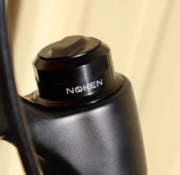 MRP Noken Rock Shox ZEB Aluminium, sort, m/ventil 