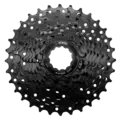 KMC REACT E-bike 9-Delt Kassett 4-pk 11-32T, sort, Shimano kompatibel, stål