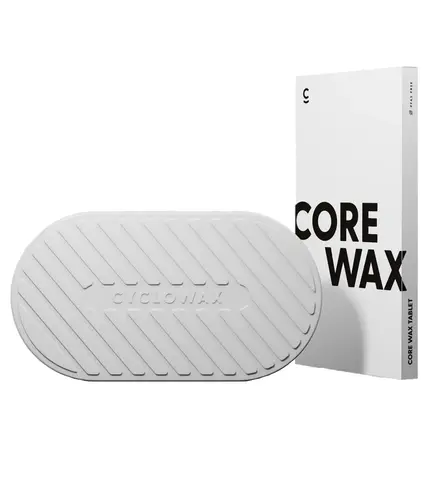Cyclowax Core Kjedevoks Plate 200gr, hot wax for alle forhold, hvit